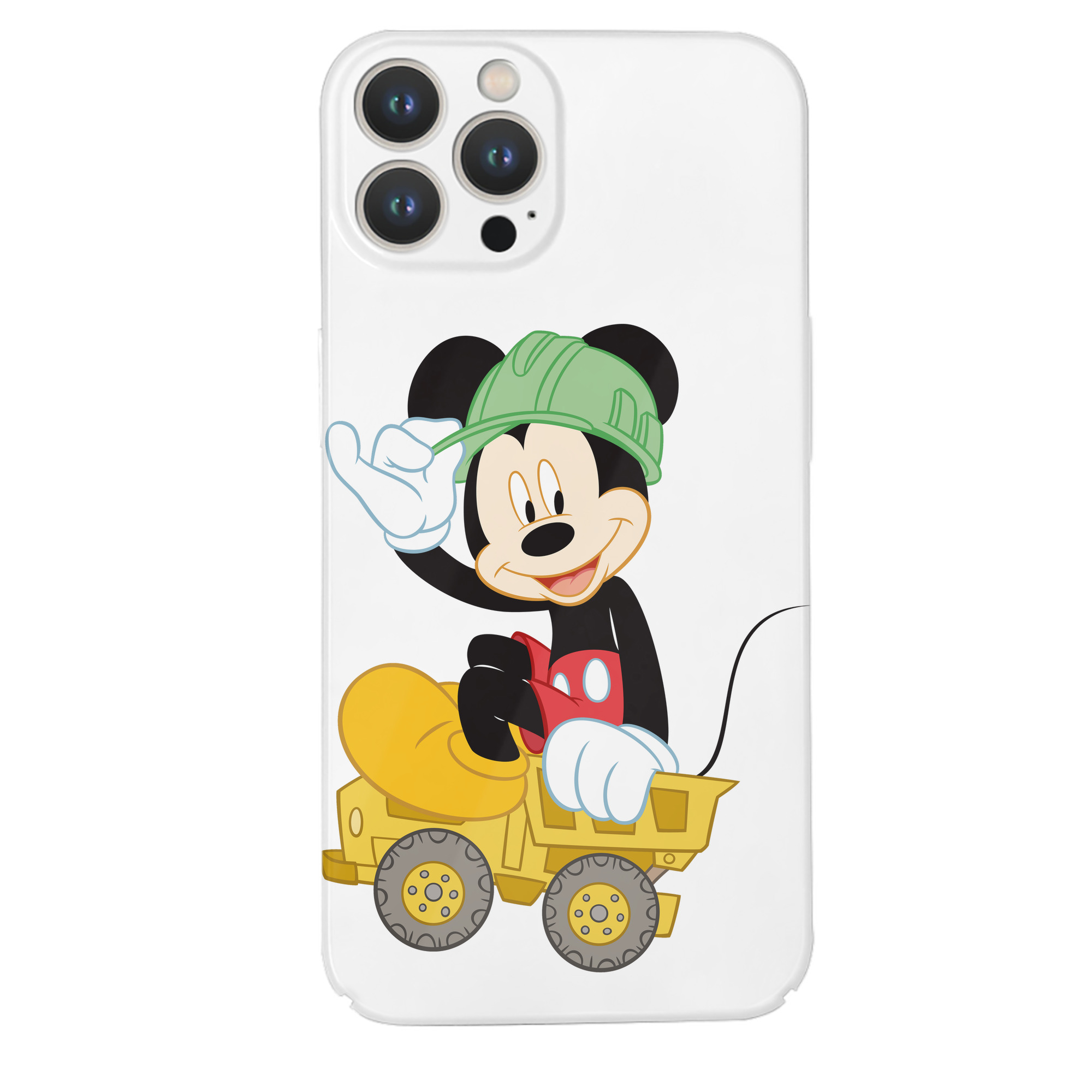 （画像用） ミッキーマウス Mickey Mouse 【iPhone 14シリーズ対応】ハードケース